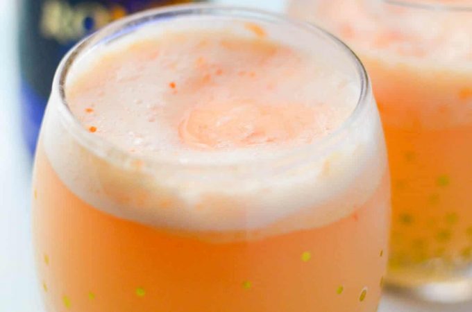 Orange Sherbet Mimosas