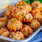 3 Ingredient Sausage Balls: The Easiest Party Appetizer Ever