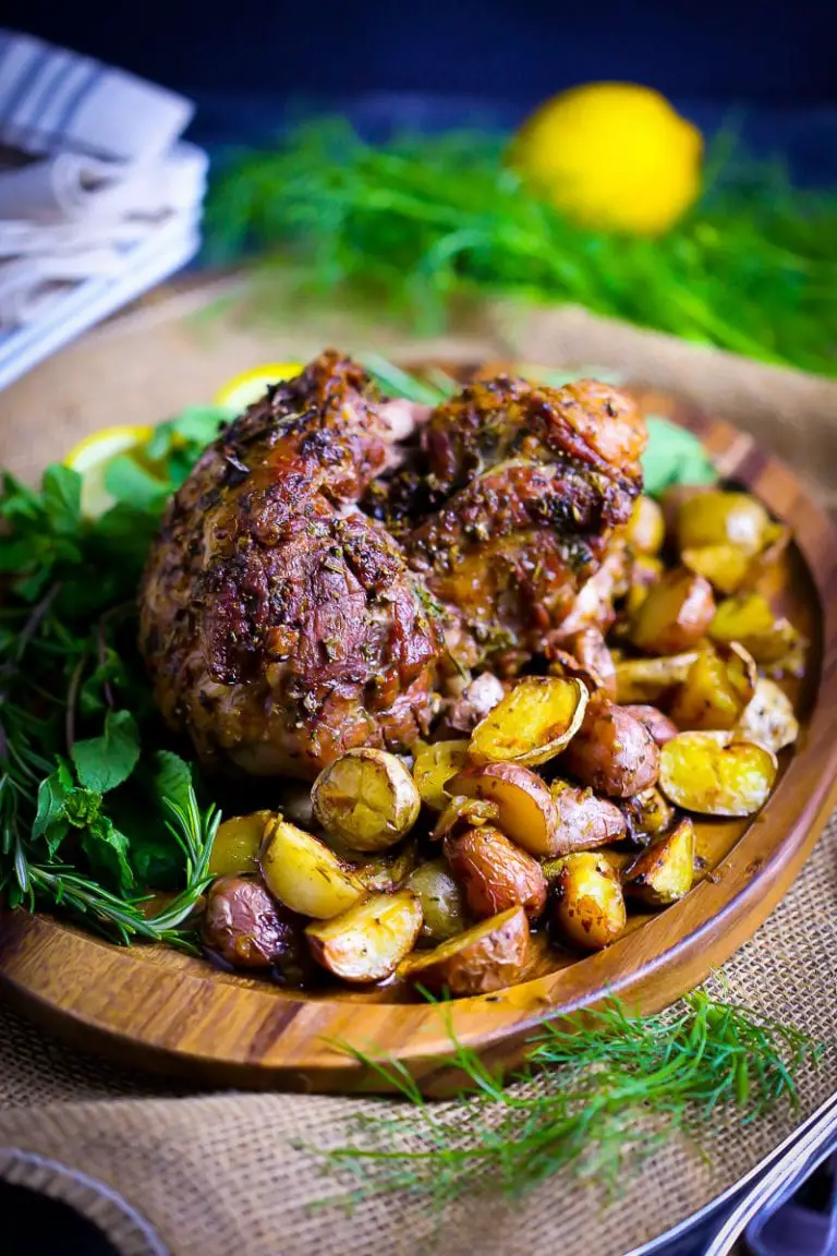 Perfect Roasted Boneless Leg Of Lamb