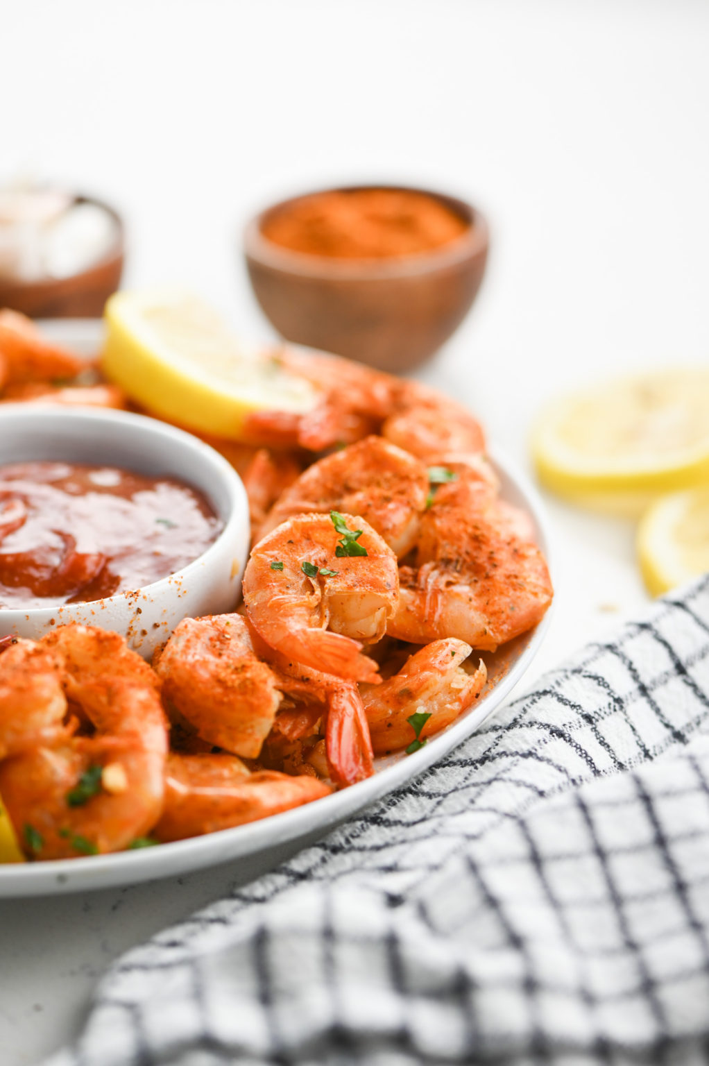 5-Minute Old Bay Seasoning Steamed Shrimp