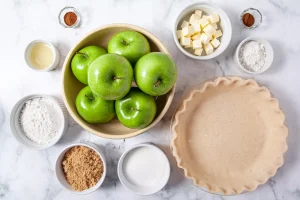 Ingredients Used to Make French Apple Pie