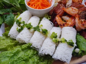 banh hoi tom nuong