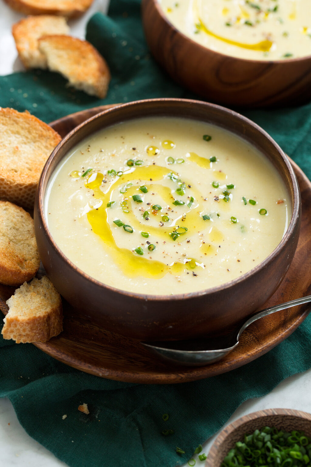 french leek soup