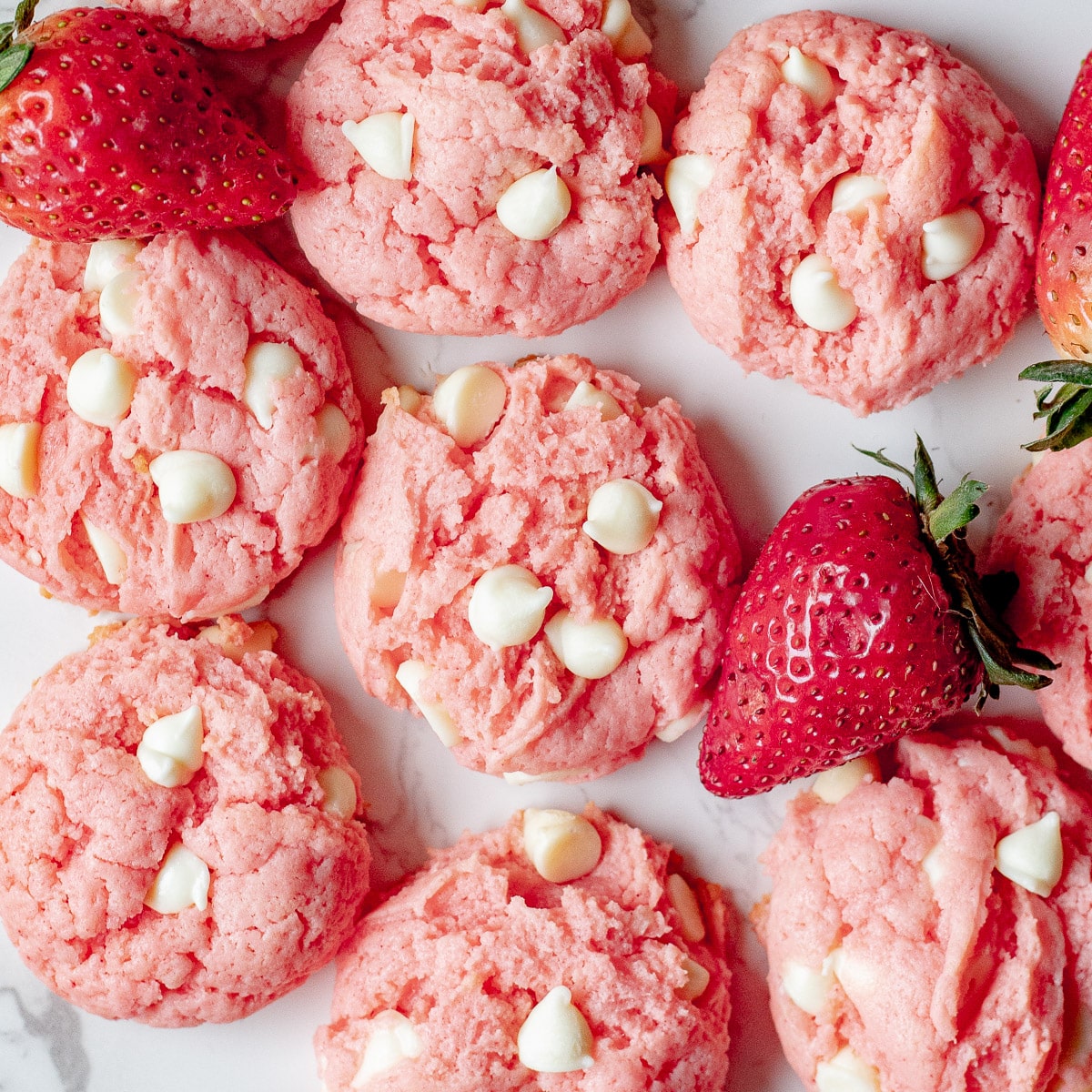 Strawberry Cheesecake Cookies