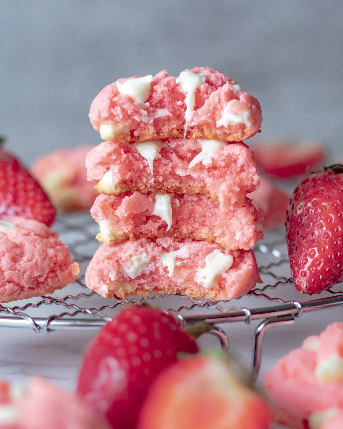 strawberry cheesecake cookies recipe