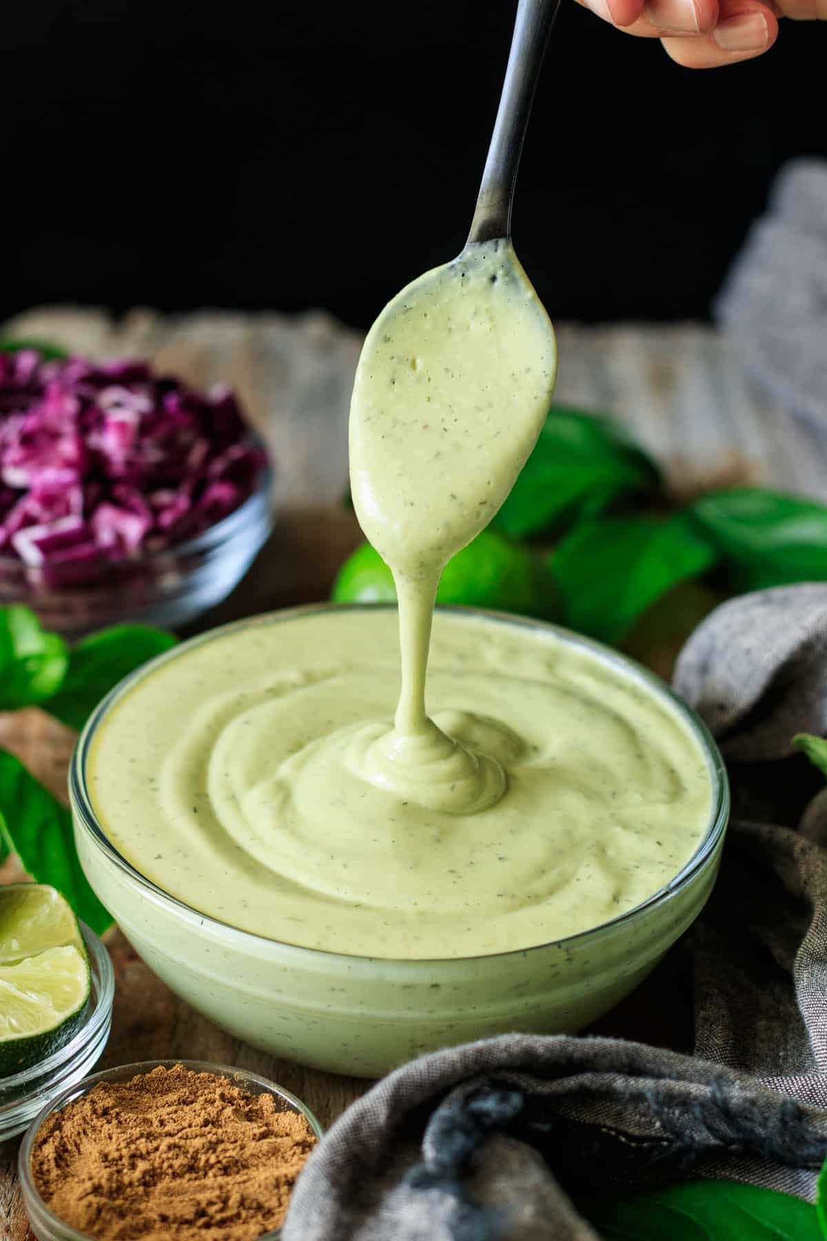 avocado lime ranch dressing