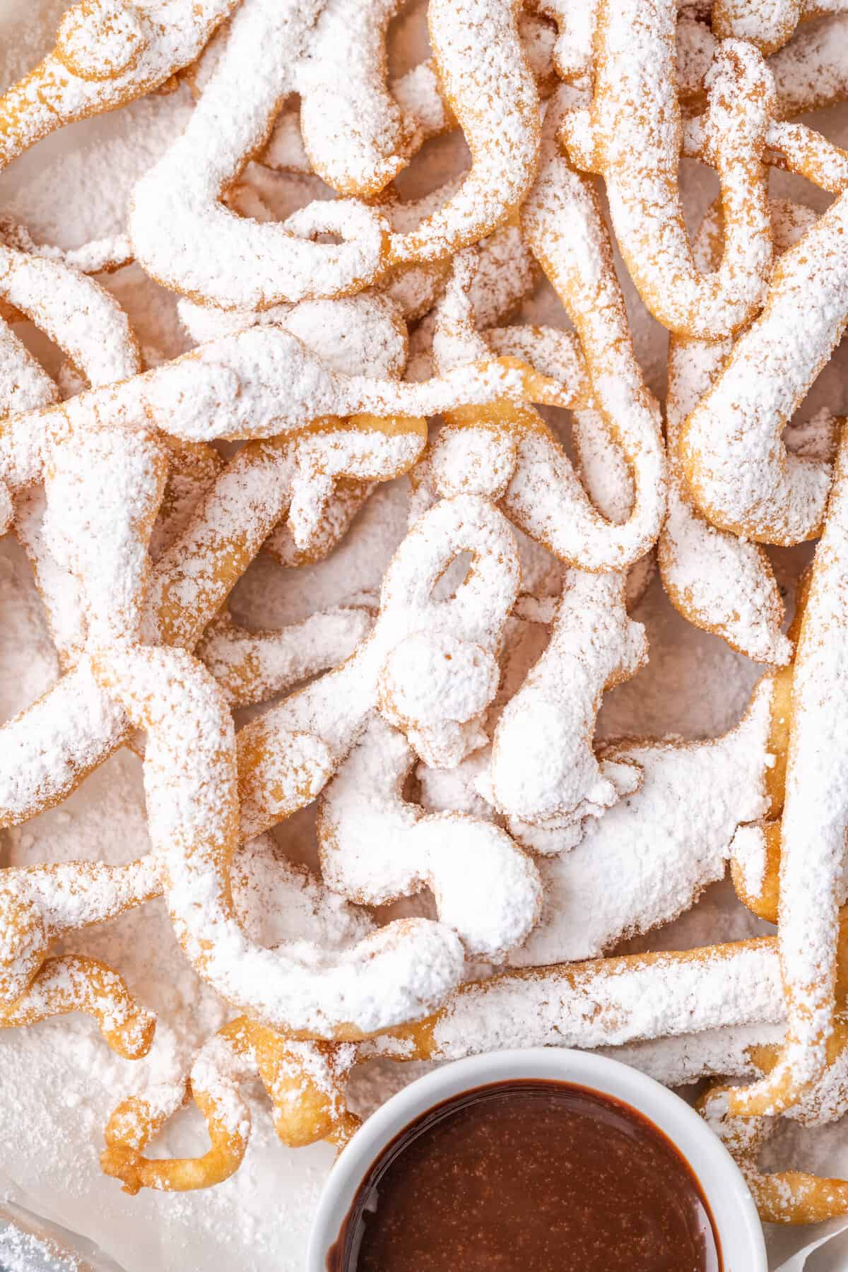 funnel cake fries