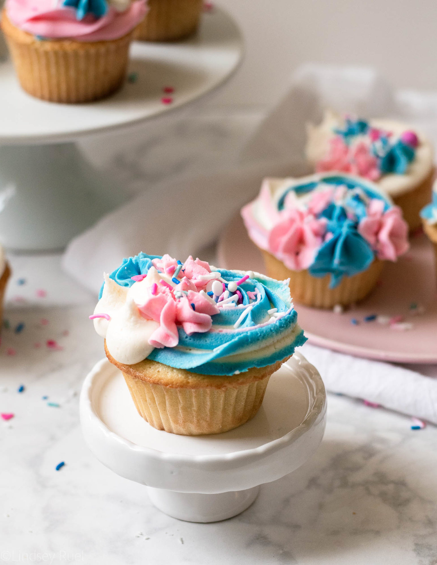 gender reveal cupcakes near me